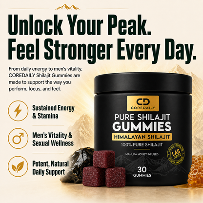 COREDAILY Shilajit® Ultimate Testosterone Revival