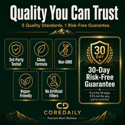 COREDAILY Shilajit® Ultimate Testosterone Revival